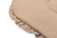 MUSLIN CONE WRAP BEIGE 90x90