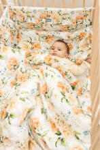 TWO-ELEMENT BEDDING PEONY 100X135 CM