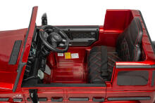 BATTERY RIDE-ON VEHICLE MERCEDES BENZ G63 AMG WINE RED