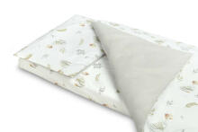 TWO ELEMENT BEDDING + BEDSHEET GOOSE 100X135 CM