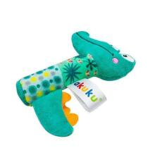 A0644 RATTLE SQUEAKER CROCODILE PLUSH