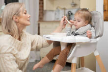 HIGH CHAIR TUVA PINK