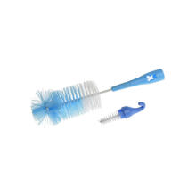 A0572 TEDDY BEAR BOTTLE AND PACIFIER BRUSH BLUE
