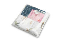Muslin diaper 3-pack – WHITE