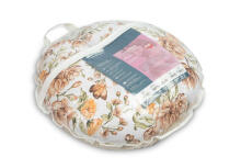 PILLOW FOR FEEDING VELVET SQUARE BEIGE