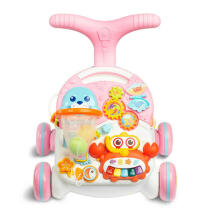 PUSHER-TABLE 2IN1 SPARK PINK