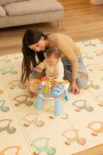 PUSHER-TABLE 2IN1 SPARK GREY