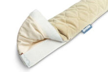 BED BUMPER FOR THE UPPER EDGE OF THE BED VELVET SAND