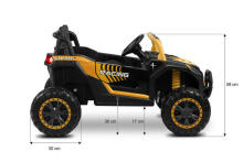 BATTERY VEHICLE AXEL RED