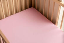 JERSEY DELUXE SHEET PINK 160x80