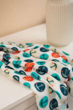 BAMBOO DIAPER - ANCHORS 75x75