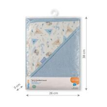 1552/02 BATH COVER FR.100 X 100 BLUE