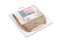 MUSLIN INSERT FOR A STROLLER - BROWN COPS