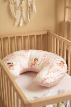 MUSLIN PILLOW FOR FEEDING - FAIRY PINK