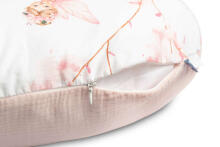 MUSLIN PILLOW FOR FEEDING - FAIRY PINK