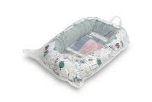 BABY NEST MUSLIN - EMERALD HEDGEHOG