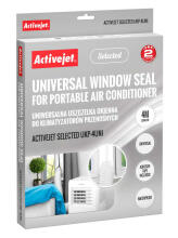 Activejet universāls logu blīvējums mobilajiem gaisa kondicionieriem Izvēlēts UKP-4UNI