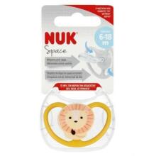 8453 SILICONE pacifier SPACE 6-18 1PC/BOX 535471, 736385