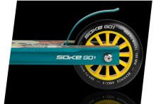 Skrejritenis SOKE GO! (1543) Yellow/Blue (Skull) 100mm