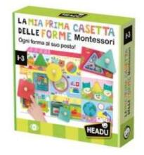 Headu Montessori Art.168529 Мой первый домик с фигурами