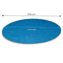 Baseina paklājiņš ar saules apkuri 244cm 28010 INTEX