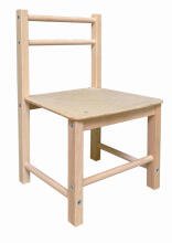 Painto Wood Art.168601  Bērnu mēbeles komplekts Galdiņš un 2 krēsliņi