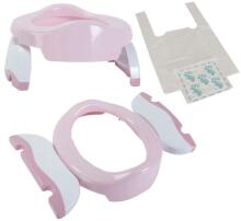 Potette Plus Potty Travel 2 in 1 Art.168065 Pink Сидение для унитаза/горшок