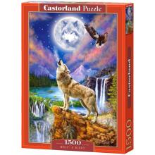 Ikonka Art.KX3698 CASTORLAND Puzzle 1500el. Vilka nakts