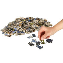 Ikonka Art.KX3702 CASTORLAND Puzzle 1000el. Tāpat kā tēvs, tāpat kā dēls