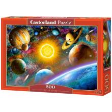 Ikonka Art.KX3705 CASTORLAND Puzzle 500el. Ārējā telpa