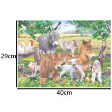Ikonka Art.KX3706 CASTORLAND Puzzle 100el. Saimniecībā