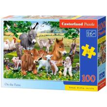 Ikonka Art.KX3706 CASTORLAND Puzzle 100el. Saimniecībā