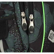 Ikonka Art.KX3759 3 nodalījumu skolas mugursoma 15 collu Futbols
