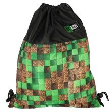 Ikonka Art.KX3760_1 Pixel Cubes children's shoe bag