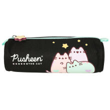 Ikonka Art.KX3765_2 Pusheen Pastelis melna caurulīte zīmuļplēve