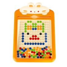 Ikonka Art.KX3859_1 Magnetic board dots bunny