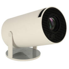Ikonka Art.KX3912 Portatīvais LED projektors 1280x720 40-130" Android 11.0 USB HDMI WiFi balts