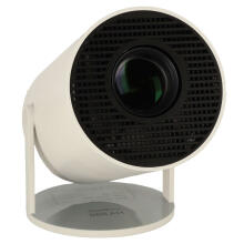 Ikonka Art.KX3912 Portatīvais LED projektors 1280x720 40-130" Android 11.0 USB HDMI WiFi balts