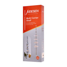 Ikonka Art.KX3985 Bathroom corner shelf telescopic shower 260cm
