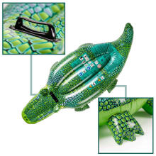 Ikonka Art.KX4005 BESTWAY 41477 Crocodile inflatable toy