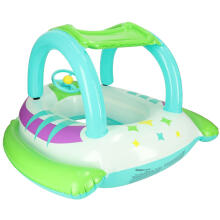 Ikonka Art.KX4010 BESTWAY 34149 Inflatable pontoon with car steering wheel