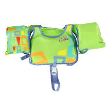 Ikonka Art.KX4014_1 AQUASTAR Green swimming waistcoat with sleeves