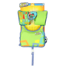 Ikonka Art.KX4014_1 AQUASTAR Green swimming waistcoat with sleeves