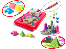 Ikonka Art.KX9511_2 Kinetic sand in a box 2kg moulds pink