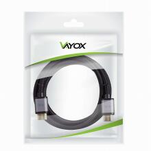 Ikonka Art.KX4239 HDMI-HDMI kabelis Slim 2.0 4K gals 3 m