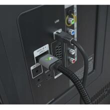 Ikonka Art.KX4239 HDMI-HDMI kabelis Slim 2.0 4K gals 3 m