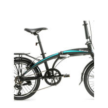 Saliekamais velosipēds Bisan 20 FX3500 TRN (PR10010251) melns/zils