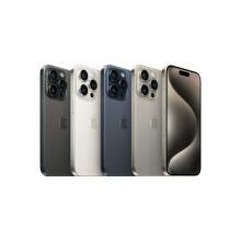 Apple iPhone 15 Pro, 15,5 cm (6,1 collas), divas SIM kartes, iOS 17, 5G, USB Type-C, 128 GB, titāna