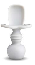 La Bebe™ Basic  Silicone Spoon Art.169085 Light Beige Mīkstā silikona karote 7.8cm,no 6 mēn