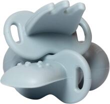 La Bebe™ Basic  Silicone Spoon Art.169087 Old Rose  Ложечка мягкая силиконовая 7.8 см,от 6 мес.